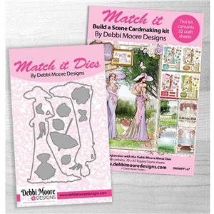 Match It Art Deco Gatsby Set 2 Die Set, Cardmaking kit and Forever Code