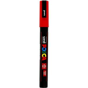 Posca Marker, red, no. PC-3M, line 0,9-1,3 mm, 1 pc