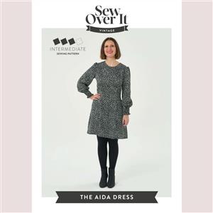 Sew Over It Aida Dress Sewing Paper Pattern- Size 18-30