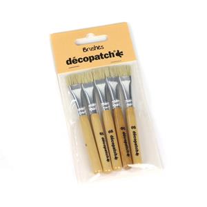 Pack of 5 Decopatch Brushes