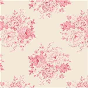 Tilda Sunday Brunch Collection Mia Pink Fabric 0.5m