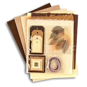 Natural Paper Art Collections  -   Earth tones        