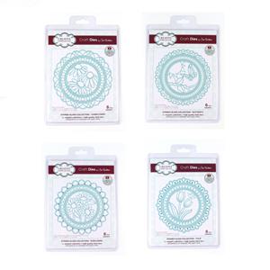 Creative Expressions Sue Wilson Stained Glass Craft Dies - Circles Bundle - 24 Dies Total 