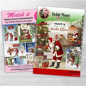 Match It Santa Claus Die Set and Cardmaking Kit with Forever Code