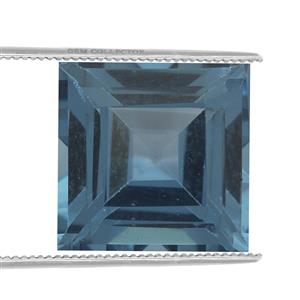 1.7cts  Marambaia Swiss Blue Topaz 7.25x7.25mm Square