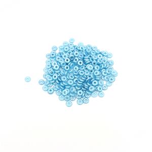 Zero Beads - Pastel Aqua, 3.8x1mm (8.1GM)