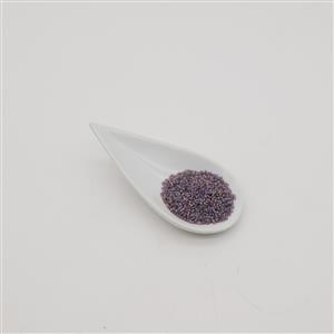 Miyuki Delica Matte Transparent Mauve AB Beads 11/0 (7.2GM/TB)