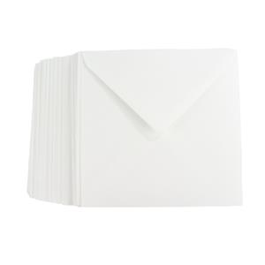 Hobby Maker Envelope Collection. 155mm x 155mm White Envelopes x 100