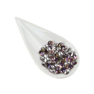 Czech Tulip Crystal Bermuda Blue 6x8mm (50pcs)