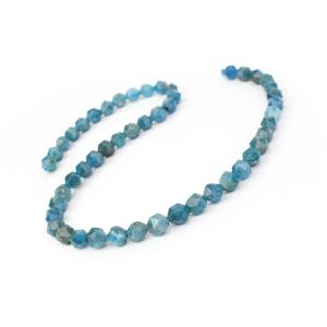 120cts Apatite Star Cut Rounds Approx 8mm, 38cm Strand