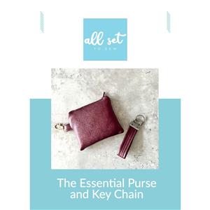 All Set to Sew The Essentials Purse and Keychain Pattern and Instructions