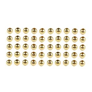 Gold Plated 925 Sterling Silver Spacer Beads Approx 2mm, 50pcs
