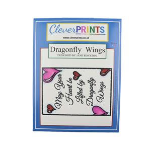 A7 Stamp - Dragonfly Wings - Includes 1 Stamp 