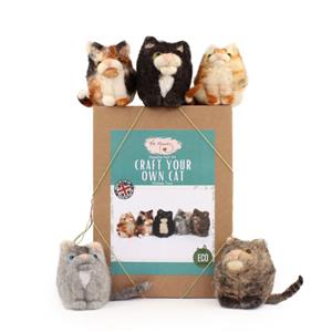 The Makerss Needle Felted Craft Your Own Cat Kit. Save 10%
