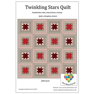 Sally Stevens Twinkling Stars Quilt Instructions 