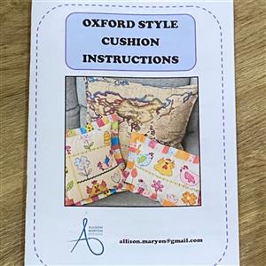 Allison Maryon's Oxford Cushion Instructions