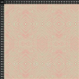 Tula Pink Moon Garden Collection Lazy Stripe Lunar Fabric 0.5m