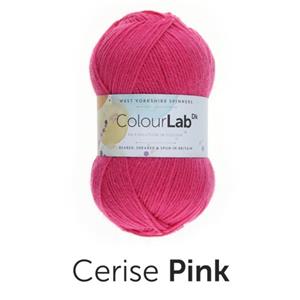 WYS Cerise Pink ColourLab Solids  DK Yarn 100g