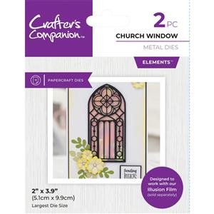 Crafter's Companion Metal Dies Elements - Church Window