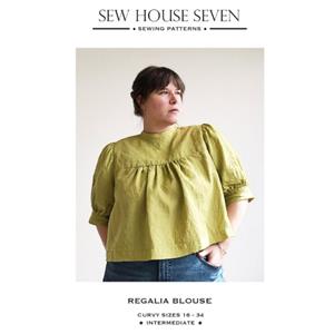 Regalia Blouse Pattern 16-34 by Sew House Seven