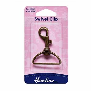 Swivel Clip 35mm Bronze