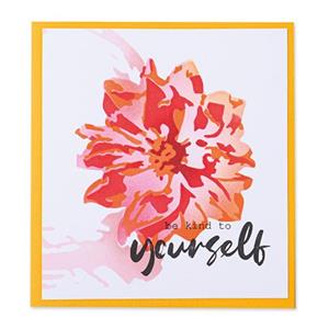 Layered Stencils 4PK Painted Flower by Olivia Rose