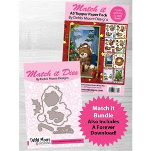 Match it - Christmas Bears Die, Pad, Forever Code Set - Gifts