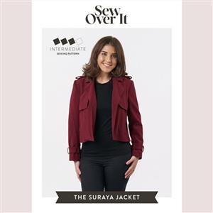 Sew Over It Suraya Jacket Sewing Paper Pattern - Size 18 - 30
