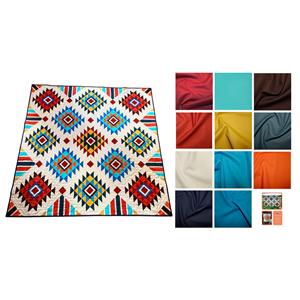 Stuart Hillards New Mexico Quilt Kit: Instructions & Fabric (7.5m)