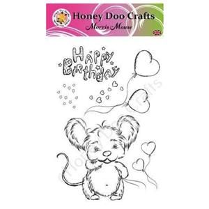 Honey Doo Crafts Morris Mouse A6 Stamp Set