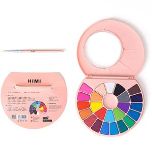HIMI Solid Painting Set 38 Colours -Pink