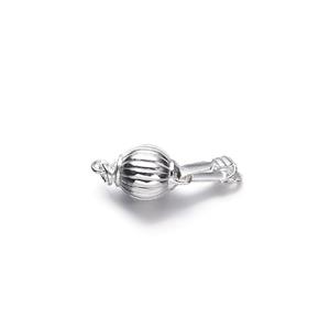 925 Sterling Silver Ball Clasp Approx 8mm