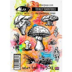 Visible Image Totally Toadstools Stamp Set