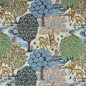 William Morris The Brook Natural Deluxe Tapestry Fabric 0.5m