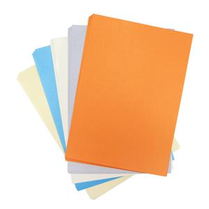 A4 Pearlescent Assorted Colours Paper 90gsm - 100gsm - pack of 20 sheets - colours may vary