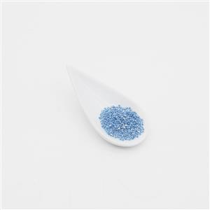 Miyuki 10/0 Triangle Dark Blue Metallic Color Lined Seed Beads (approx.: 24g/tube)