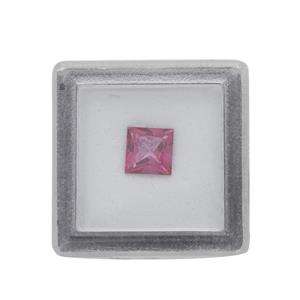1.70cts Mystic Pink Topaz Princess Square Approx 7mm (C)