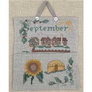Cross Stitch Guild September Calendar Posey Pocket