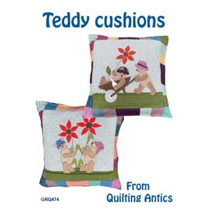Quilting Antics Teddy Duo Cushion Instructions