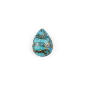8.15cts Copper Mojave Turquoise 18x13mm Pear  (R)