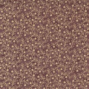 Moda Threads That Bind Purple Blossom Floral Fabric 0.5m
