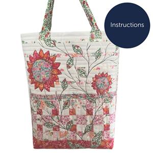Delphine Brooks Quilted Liberty Tote Bag Instructions