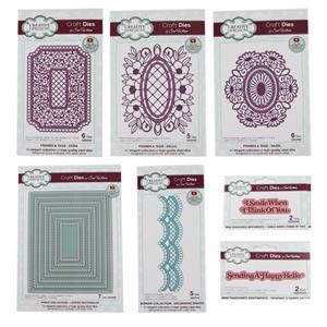 NEW Creative Expressions Sue Wilson Floral Frames - Smile Bundle