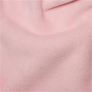 Pale Pink Plain Antipil Fleece Fabric 0.5m