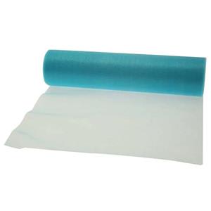 25m x 29cm Organza Roll Turquoise