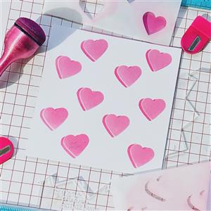 Mama Makes - Candy Hearts Layering Stencils Set of 4