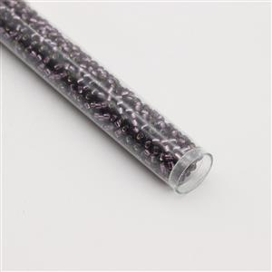 Miyuki Silver Lined Amethyst Seed Beads 8/0 (22GM/TB)