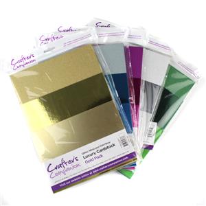 Crafter's Companion Luxury Cardstock Bundle - 150 Sheets, Usual £49.95, Save £9.99