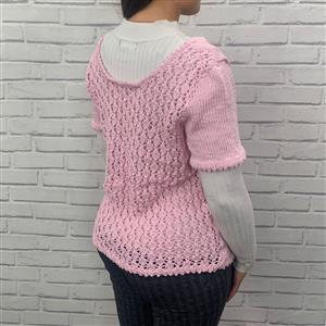 Marriner Pale Pink Lace Back Top Kit