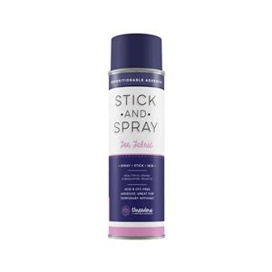 Crafter's Companion Stick and Spray Adhesive For Fabric (DARK BLUE CAN)